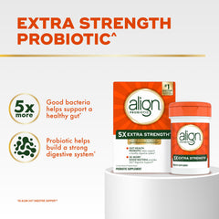 Align Probiotic Extra Strength capsule ready to swallow for daily use.