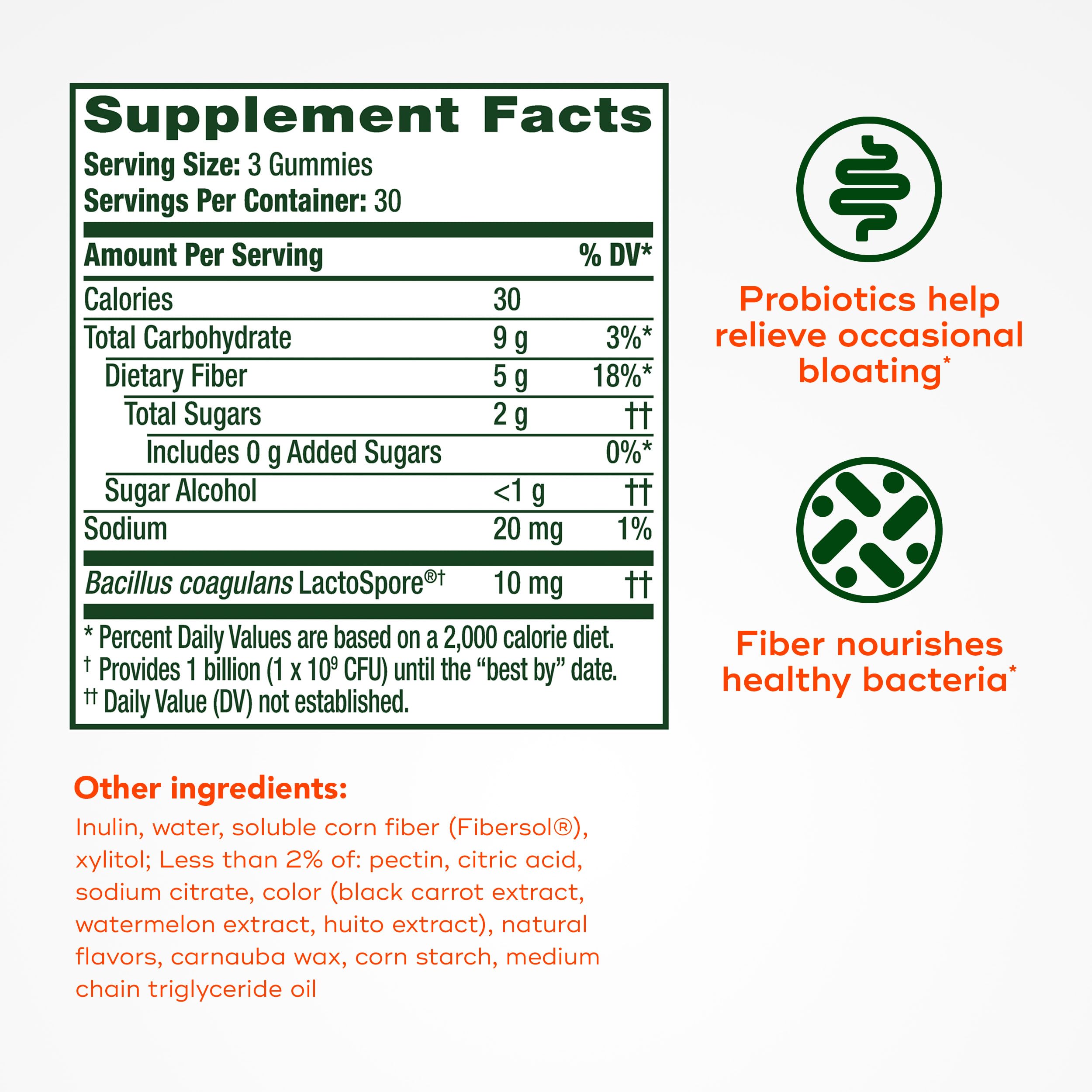 Align Probiotic + Fiber Gummies designed for daily use in a busy life.
