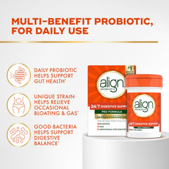 Align Pro Formula bottle with glass, suggesting convenient daily routine