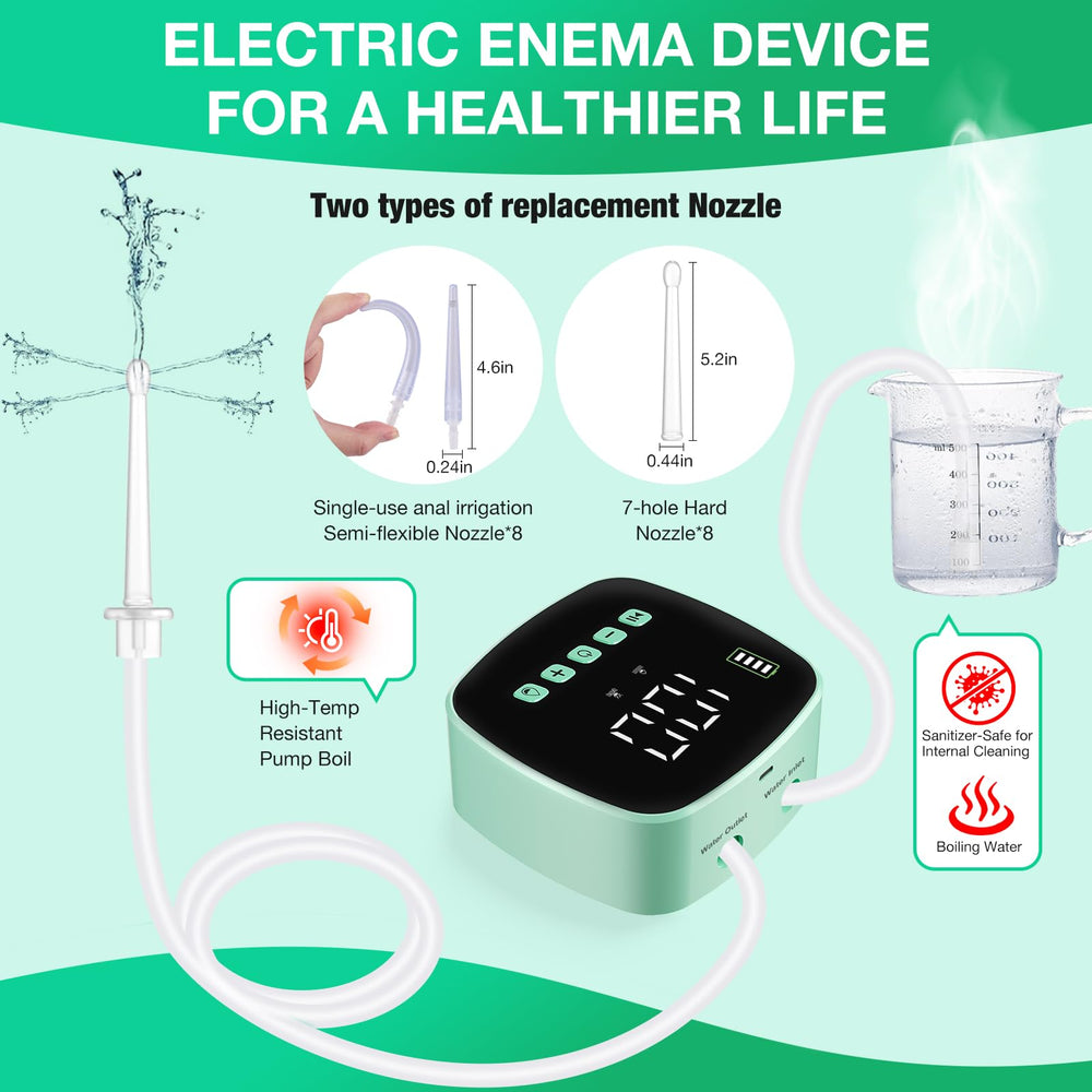 Alitake Enema Kit external water supply ensures stable solution prep