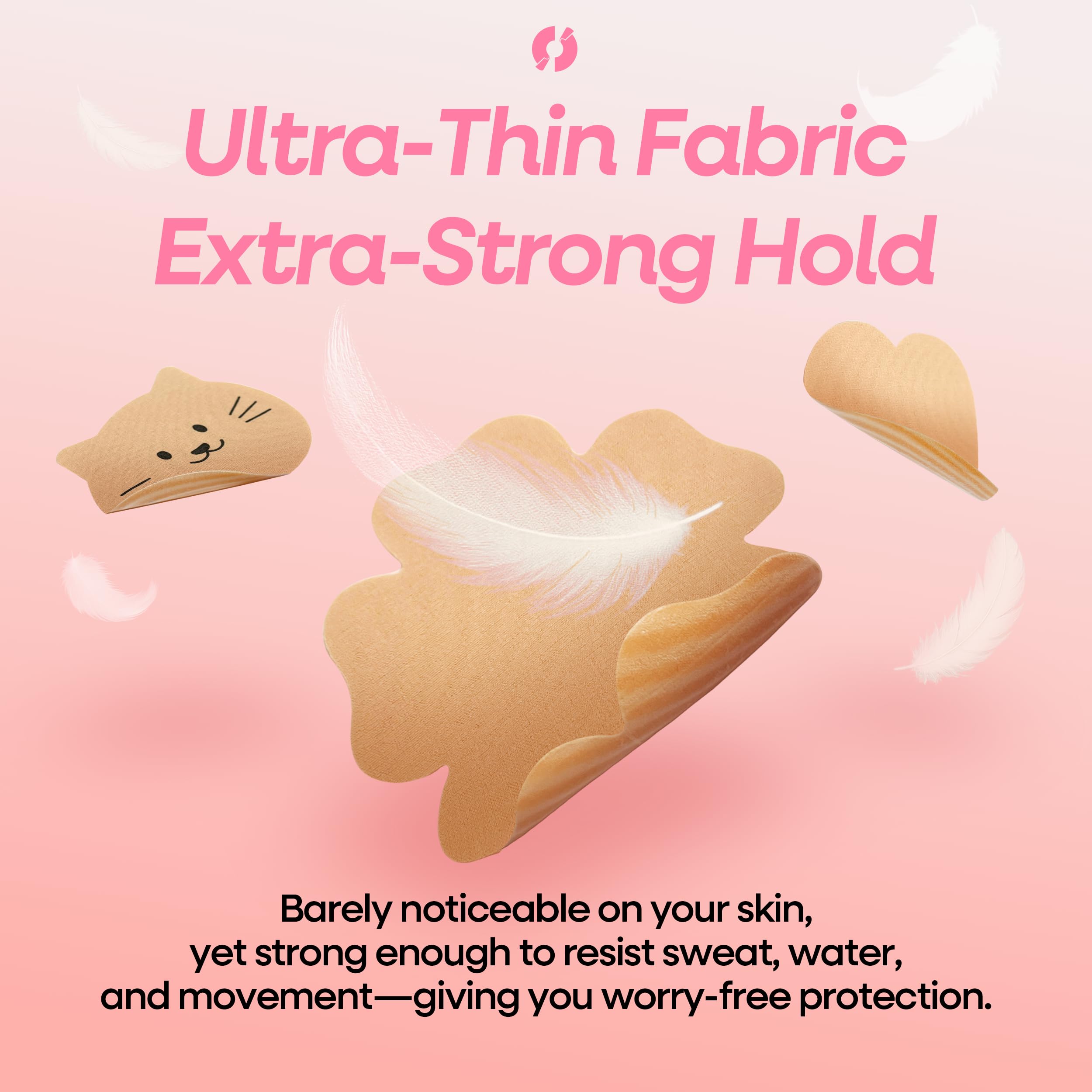 Alive Patch anti-fray edges reduce lifting for durable wear.