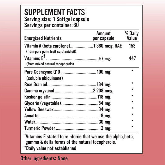 Alkaline for Life Enhanced CoQ10 capsules for convenient daily intake and potential energy support.