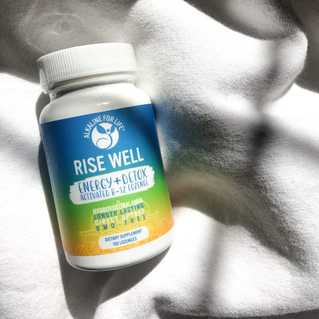 Rise Well B12 foil-pack, compact and travel-friendly.