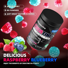 Allcoovita Creatine Gummy GMP facility badge signals third-party quality testing