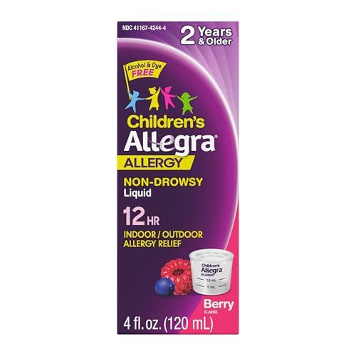 Non-drowsy effect badge on Allegra packaging indicating daytime use