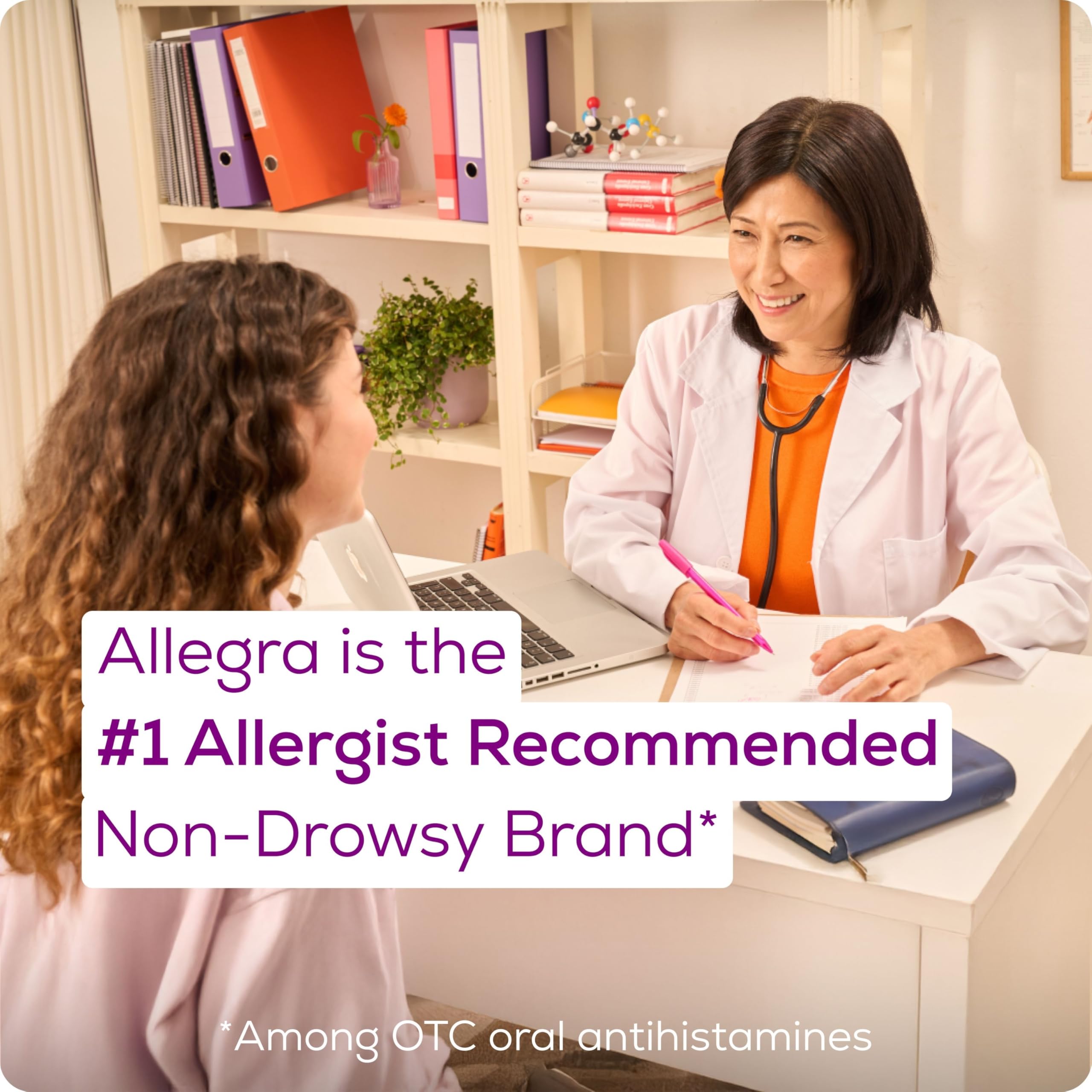 Allegra symptom relief use case in daily life scenario