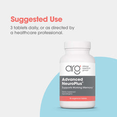 Advanced NeuroPlus capsules on a desk for study sessions