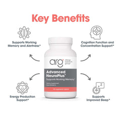 Advanced NeuroPlus pill inside bottle with focus on design