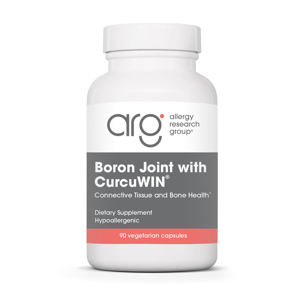 Allergy Research Group Boron Joint bottle with capsules supporting bone health