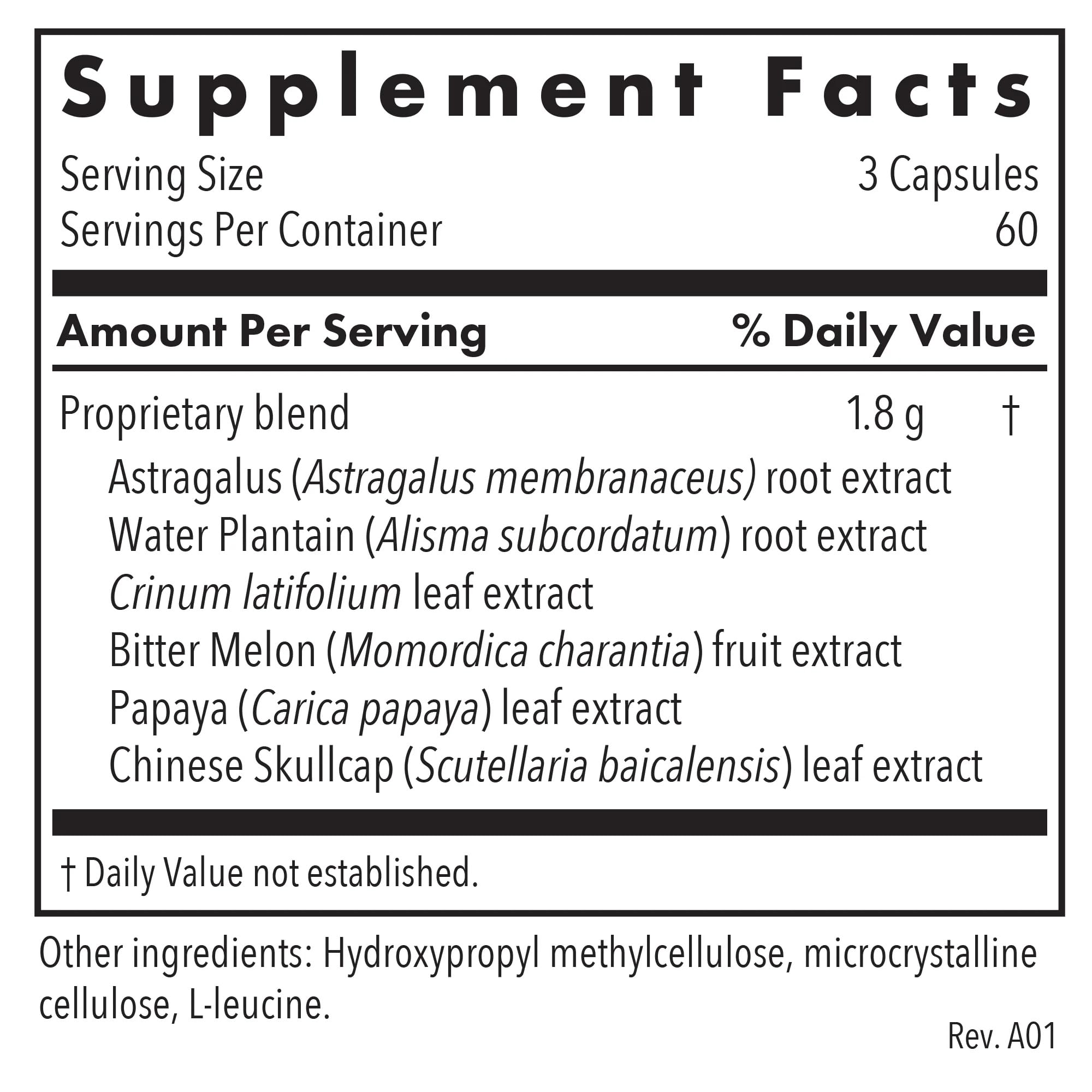 Crinum Latifolium capsules highlight herbal vitality blend