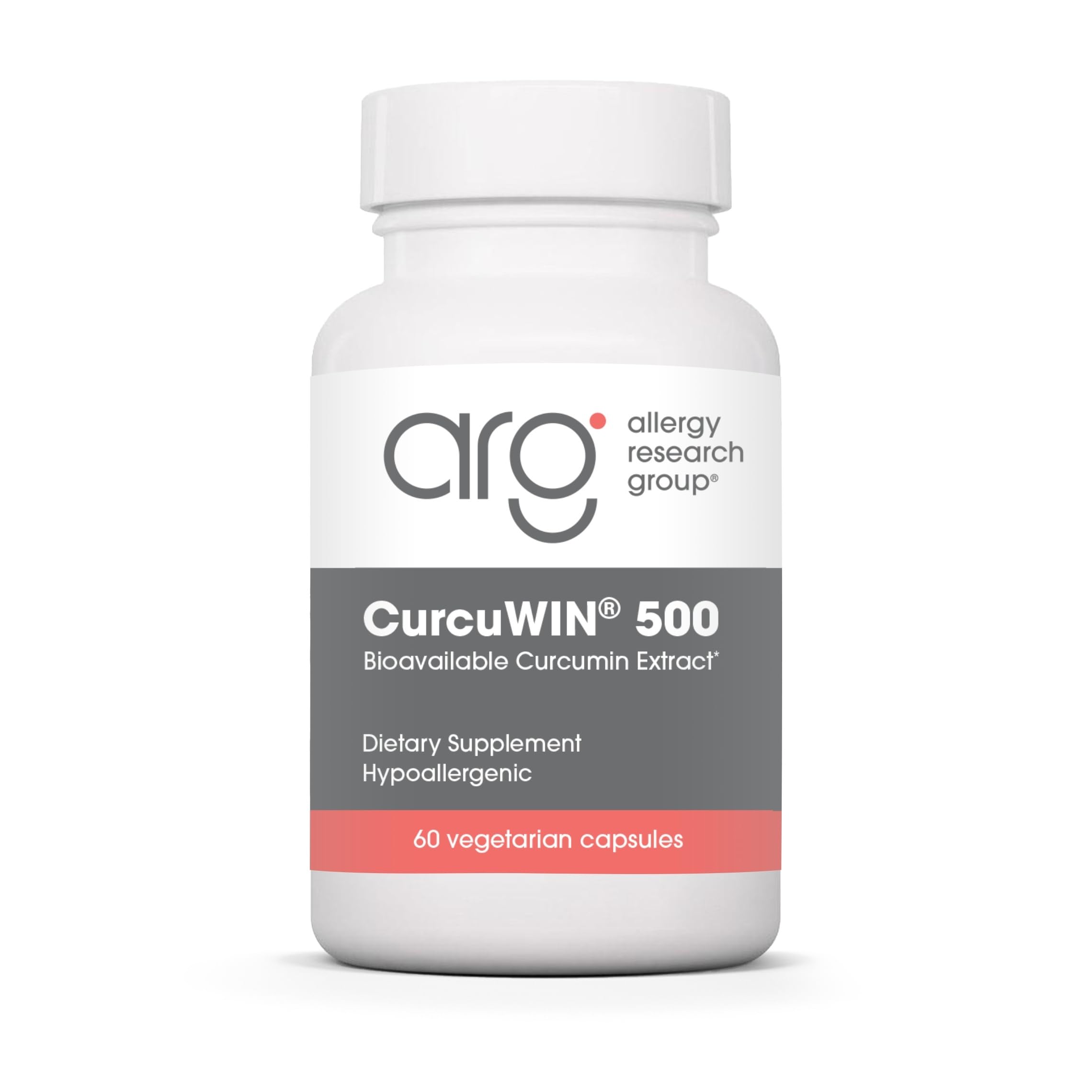 Allergy Research Group CurcuWIN 500 bottle for daily wellness