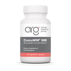 Allergy Research Group CurcuWIN 500 bottle for daily wellness