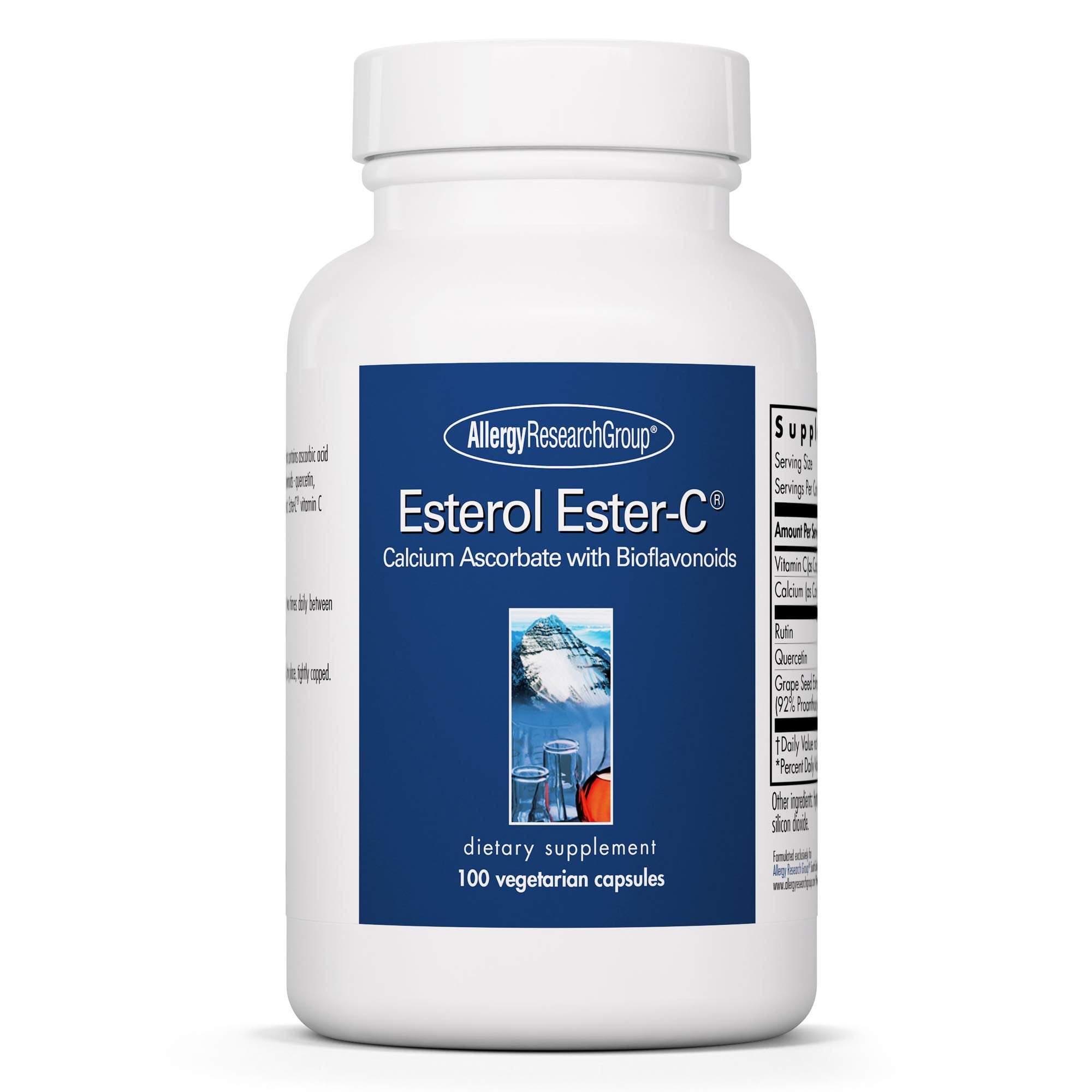 Allergy Research Group Esterol Ester C bottle with capsules for immune support.