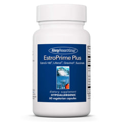 Allergy Research Group Flashes No More bottle label highlighting menopause support for daytime comfort