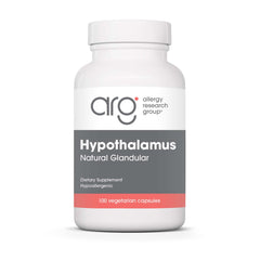 Allergy Research Group hypothalamus supplement bottle front highlighting endocrine support