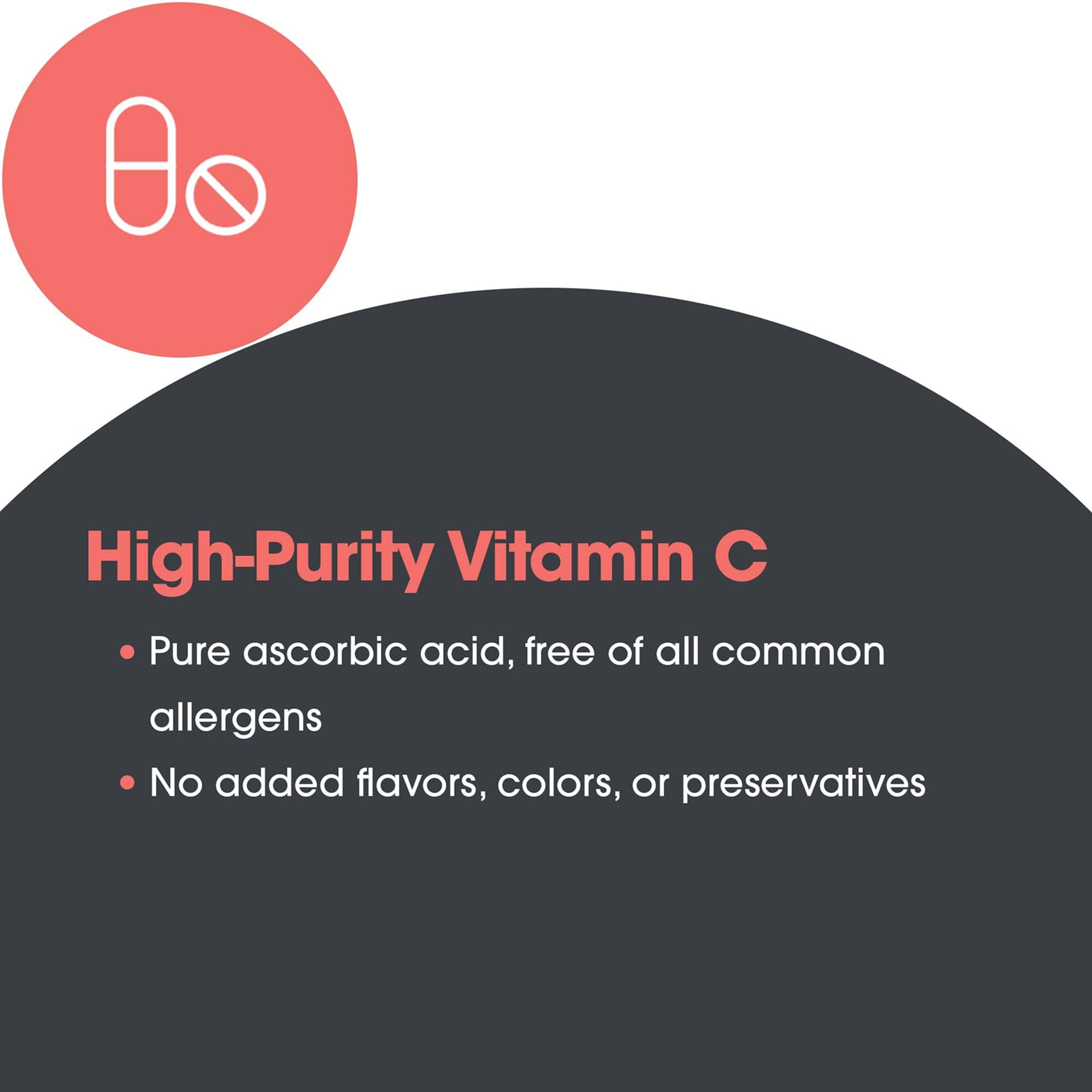 Allergy Research Group label close-up with dosage and ingredients.