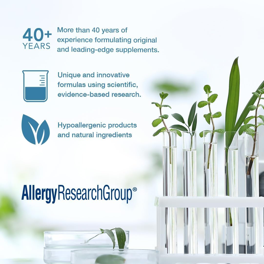 Allergy Research Group Melatonin pills on a tray suggesting nightly use
