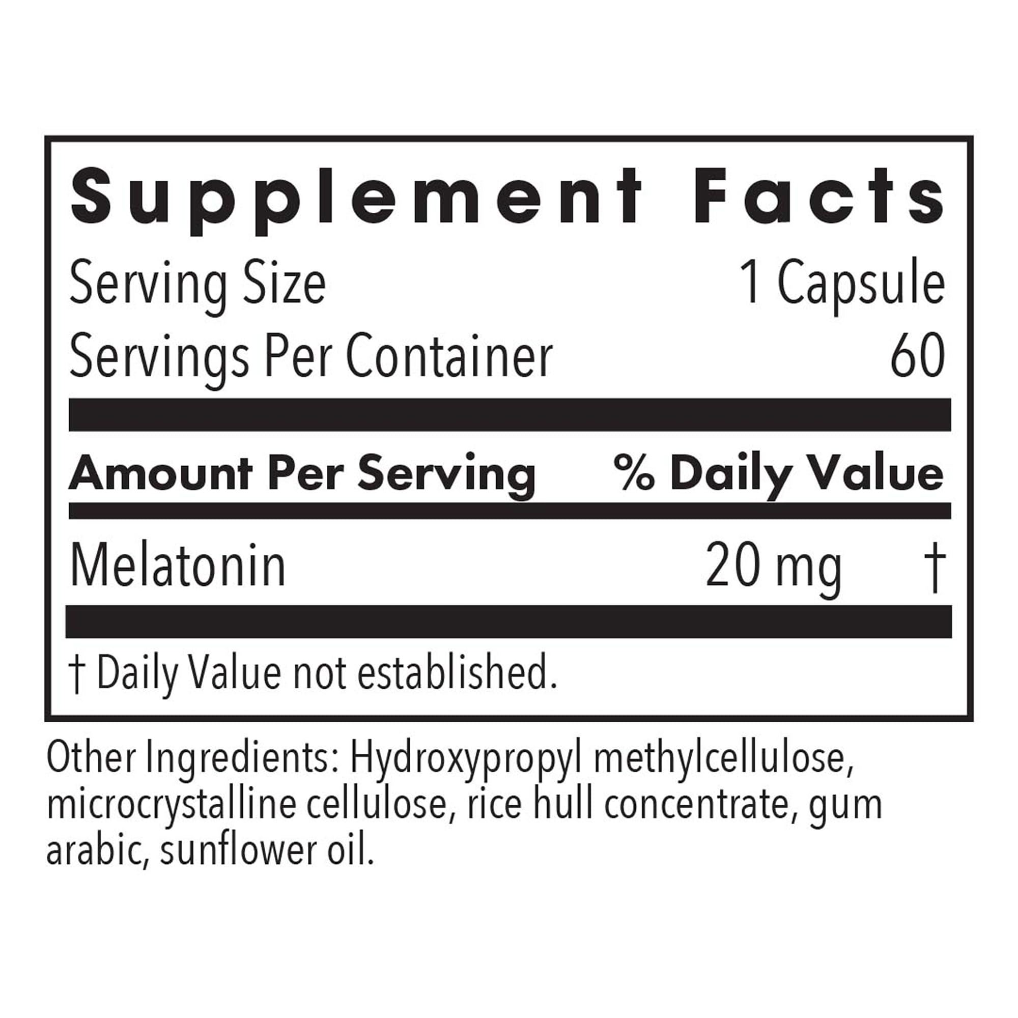 Allergy Research Group Melatonin stability matrix illustration highlighting enhanced absorption