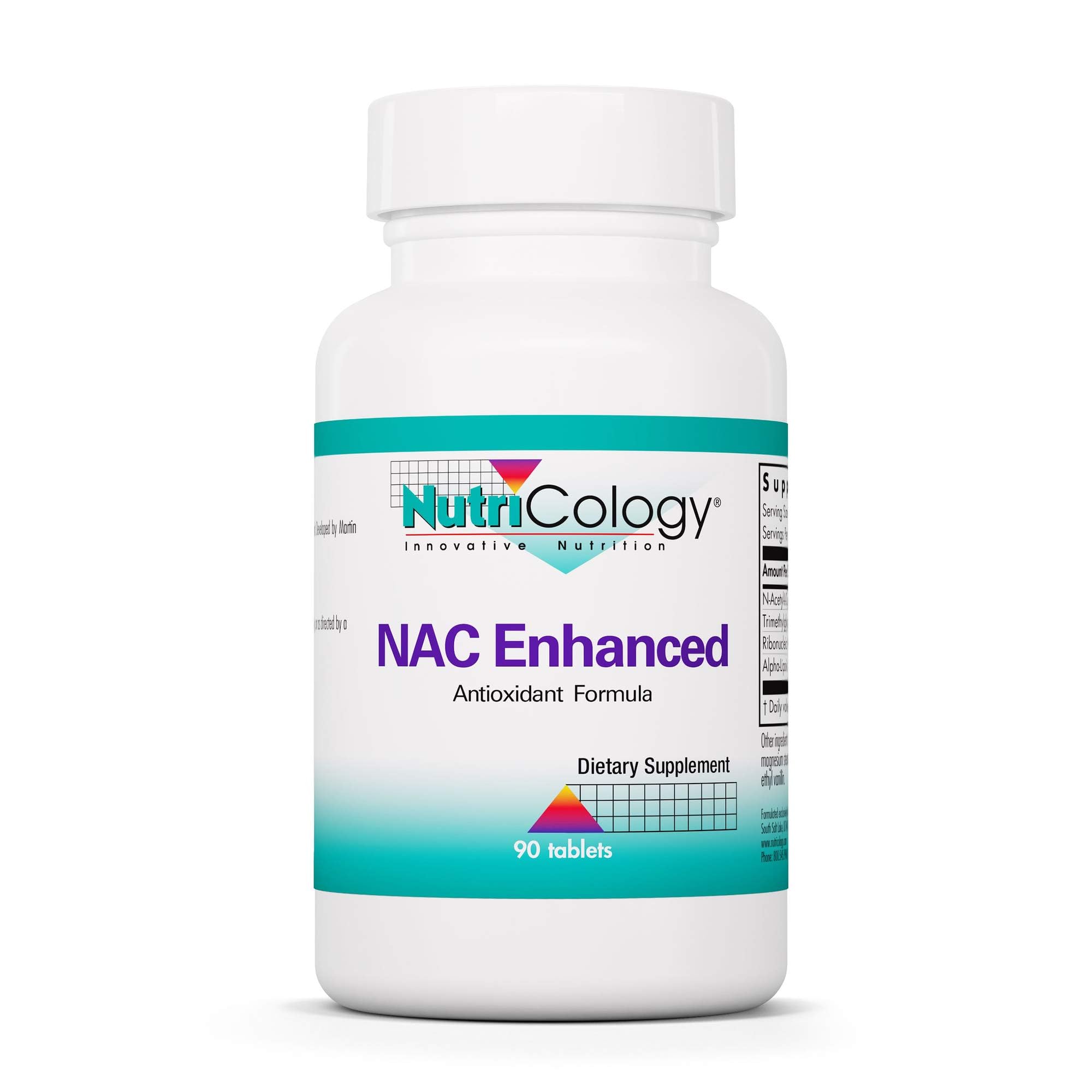 Allergy Research Group NAC Enhanced bottle for immune support and antioxidant potential.