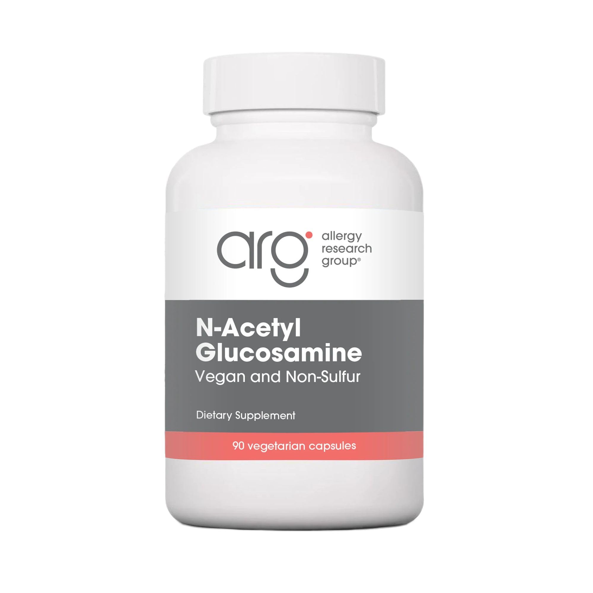 Allergy Research Group NAG bottle suggests joint support options.
