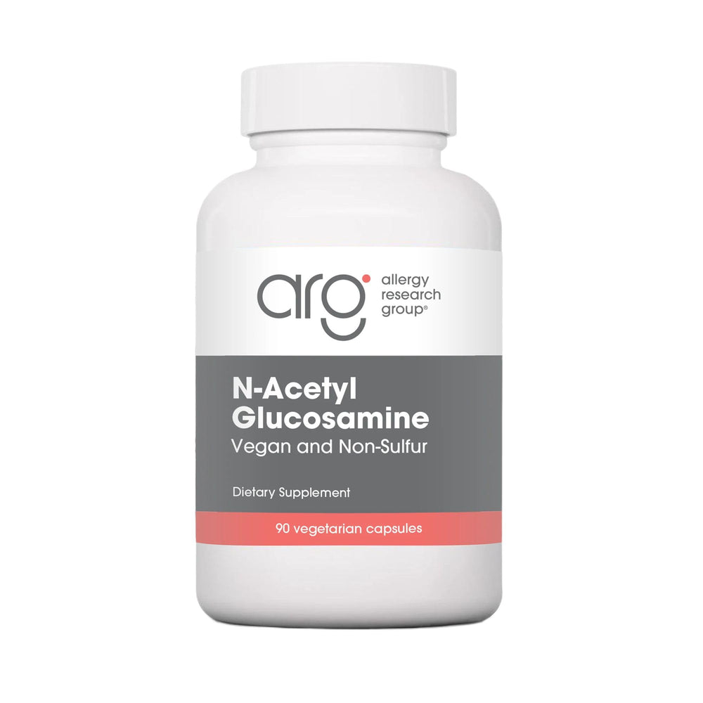 Allergy Research Group NAG bottle suggests joint support options.