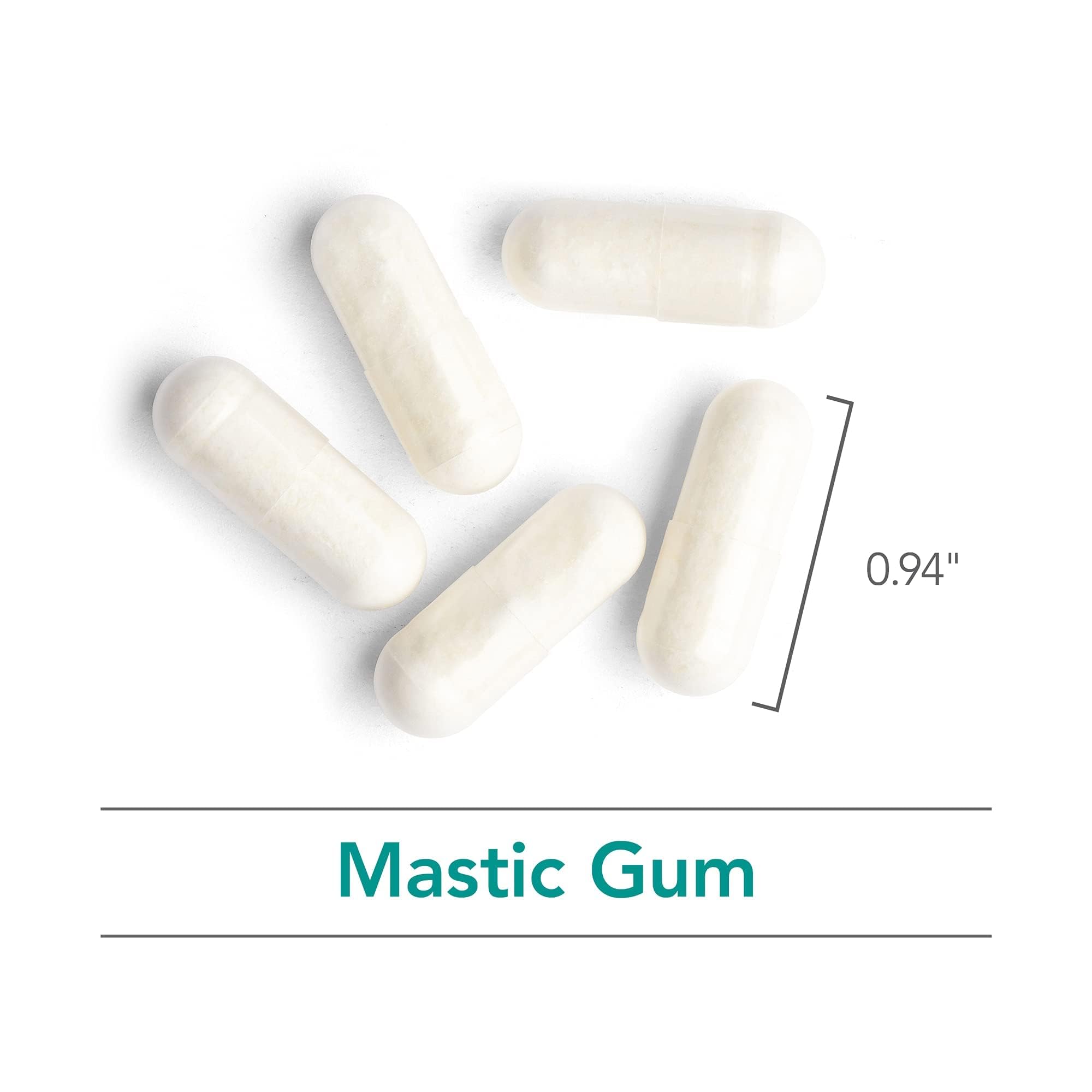 Allergen-free label on NutriCology mastic gum packaging supports sensitive diets