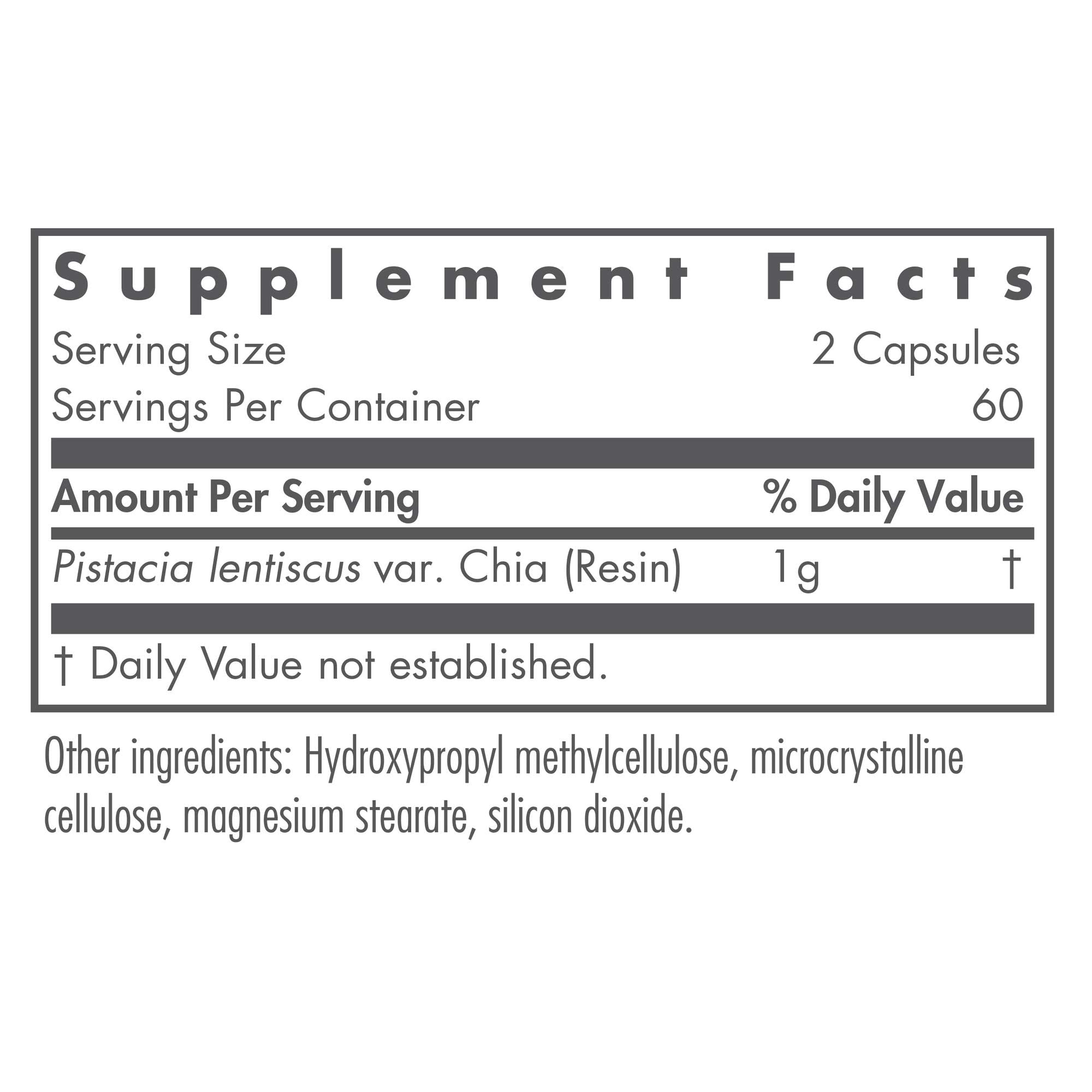 NutriCology Mastic Gum capsules highlight high purity and allergen-free formulation