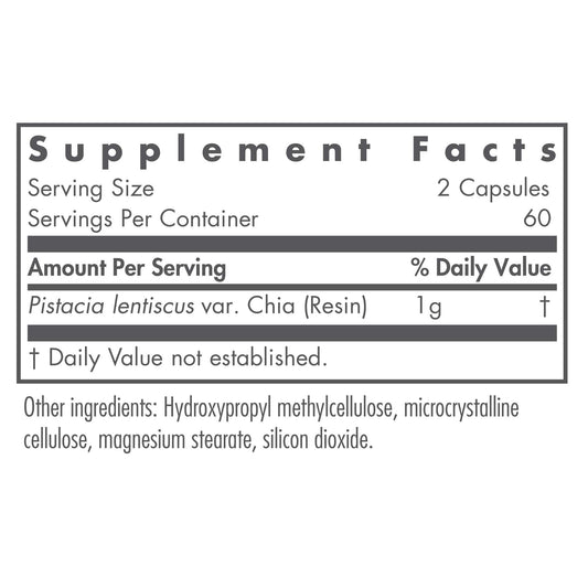 NutriCology Mastic Gum capsules highlight high purity and allergen-free formulation