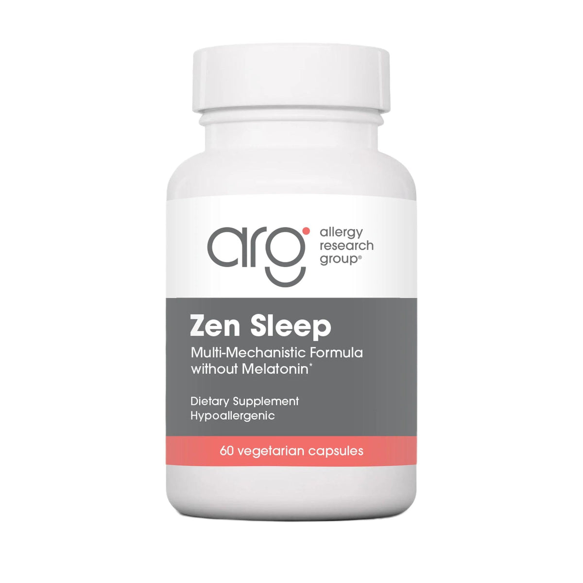 Allergy Research Group Nutricology ZenMind bottle promotes everyday calmness.