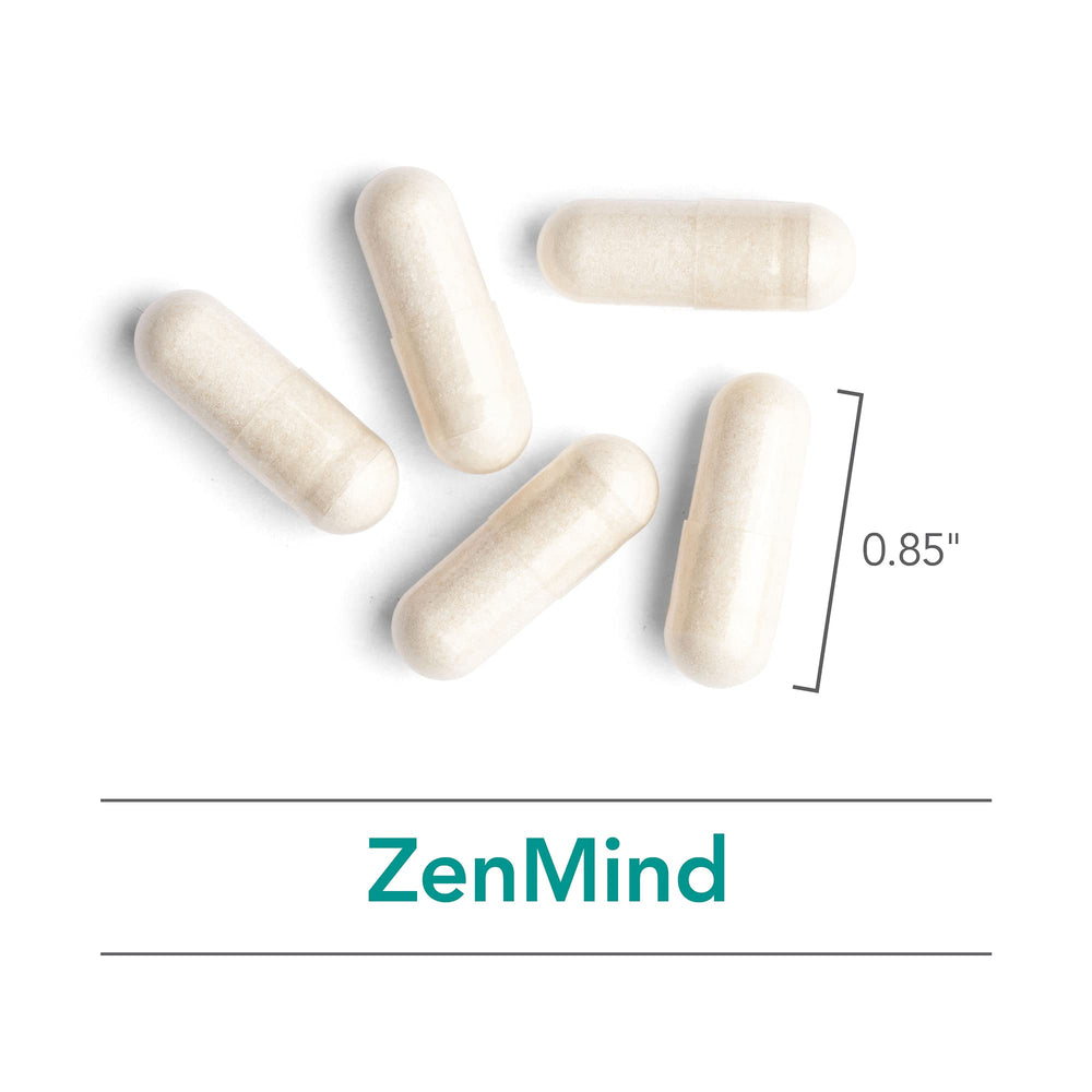 ZenMind capsules being poured for easy daily use