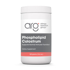 Allergy Research Group phospholipid colostrum bottle front for immune support