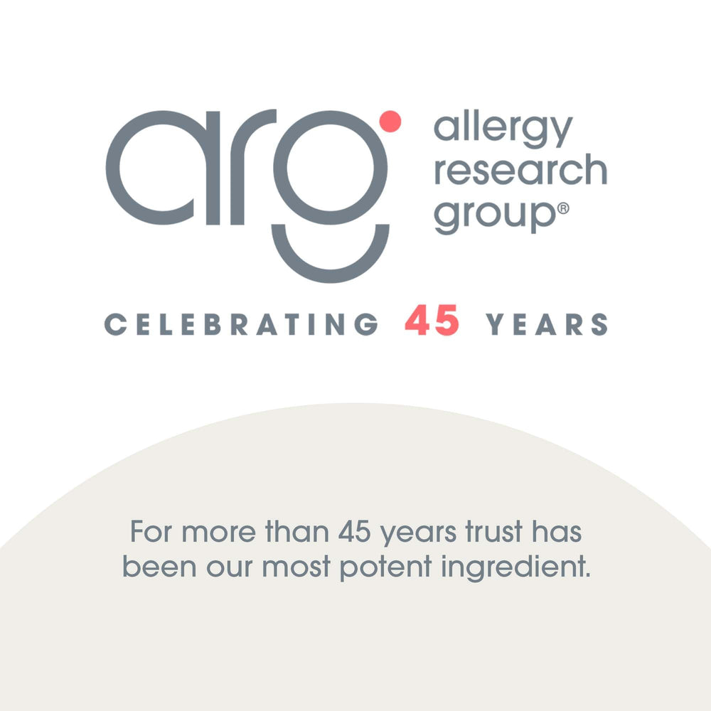 Allergy Research Group phospholipid colostrum supplement pack shows 60-day supply