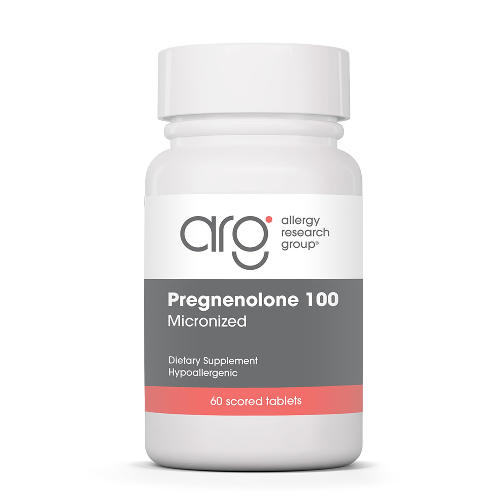 Allergy Research Group Pregnenolone bottle image for daily wellness support.