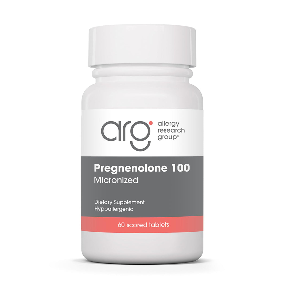 Allergy Research Group Pregnenolone bottle image for daily wellness support.
