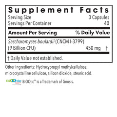 Allergy Research Group Saccharomyces boulardii capsules closeup highlighting capsule texture and dosage
