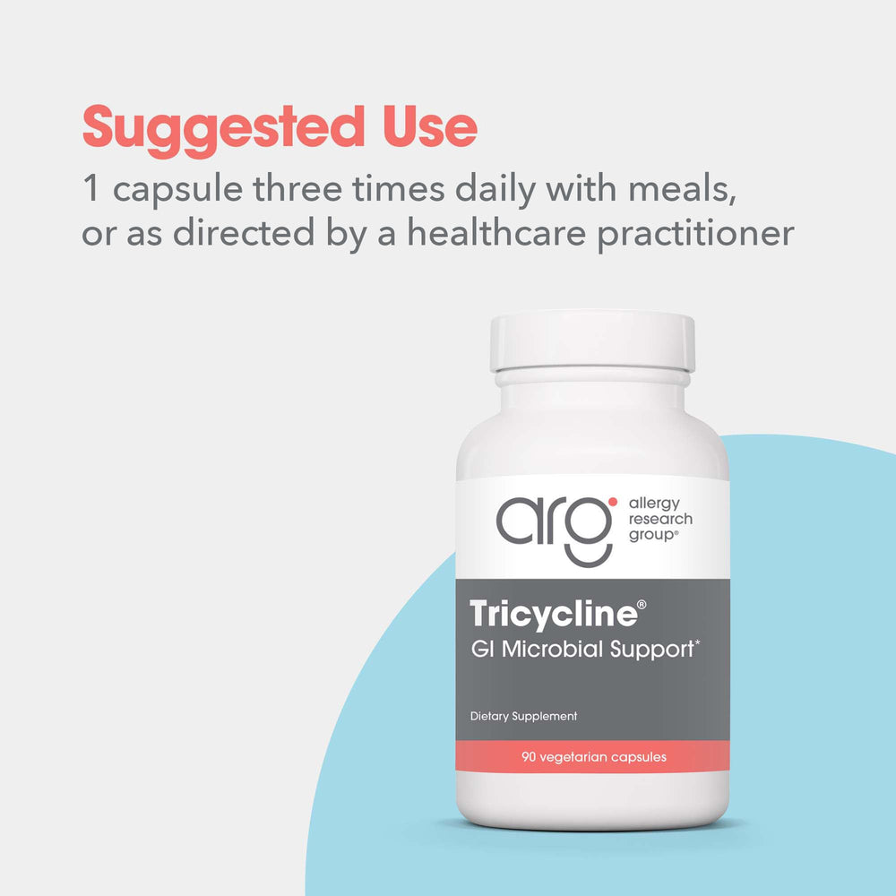 Grapefruit seed extract element as part of Tricycline's botanical blend.