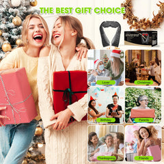 Alliggic portable massager with strap for versatile use at home or on the go