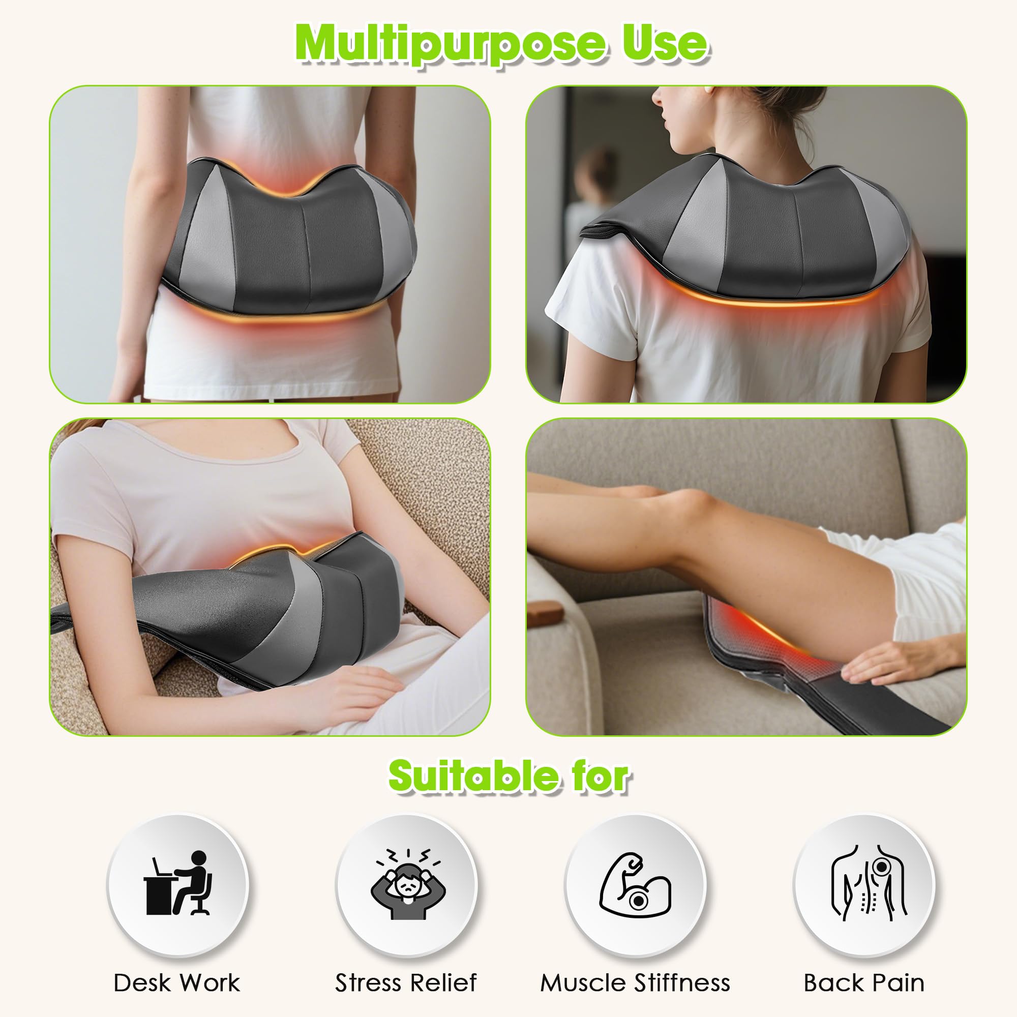 Alliggic three-speed adjustment for customized comfort