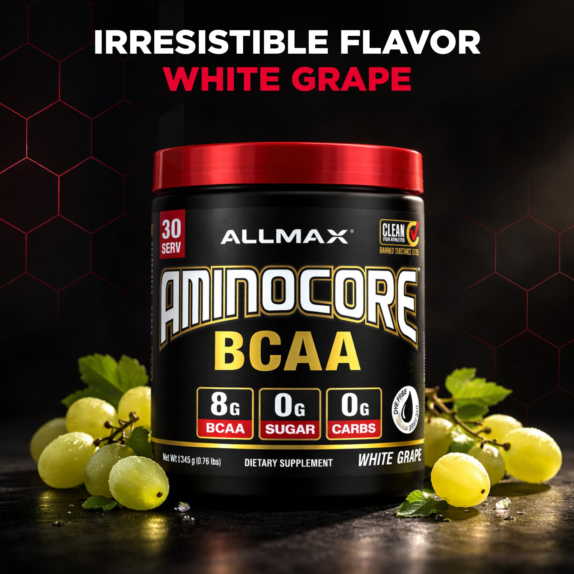 ALLMAX AMINOCORE gluten-free option for active lifestyles.
