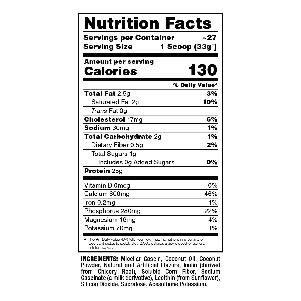 Casein-FX before-bed use to maintain protein overnight.