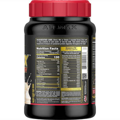 Thick Casein-FX shake with creamy texture after mixing.