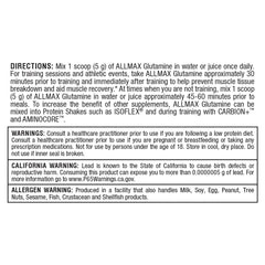 Allmax Essentials Arginine HCL in use during training, versatile daily routine.