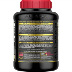 ALLMAX Gold AllWhey French Vanilla scoop ready for quick post-workout shake