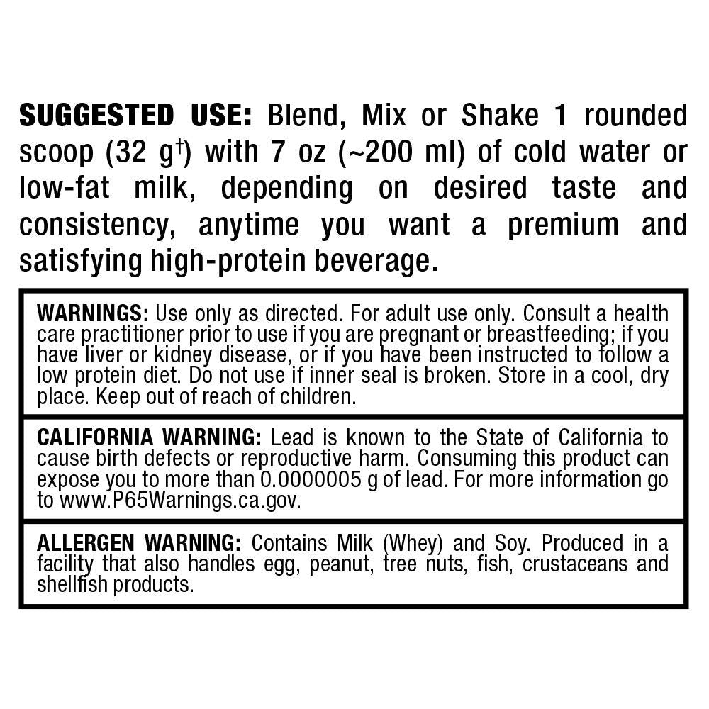 ALLMAX Gold AllWhey after-workout shake showing creamy texture.