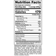 ALLMAX HEXAPRO oats and yogurt mix-in idea showing versatile usage