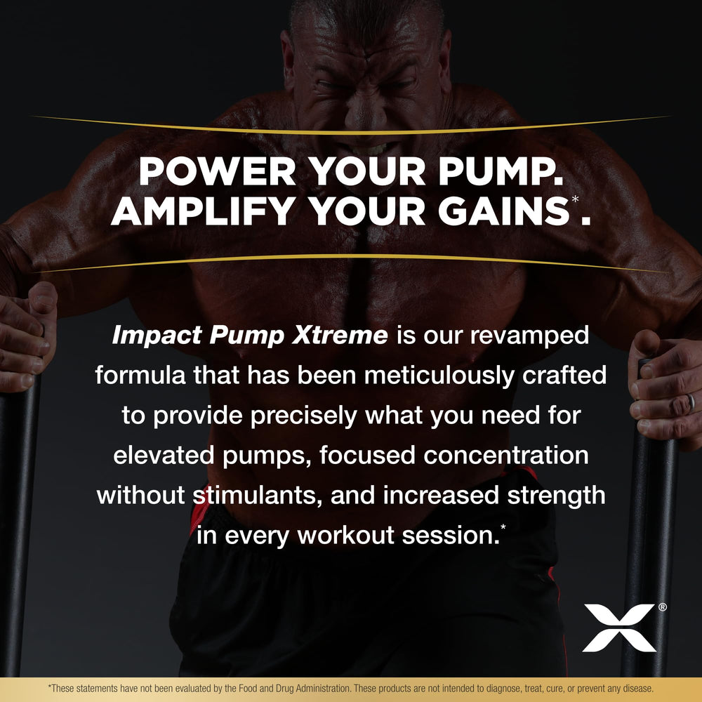 ALLMAX Impact Pump Xtreme blue raspberry powder ready to mix into water quickly