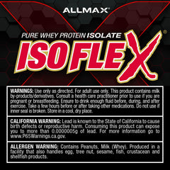 ALLMAX ISOFLEX athlete in action demonstrates versatile pre or post-workout use