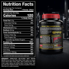 ALLMAX ISOFLEX Strawberry in glass suggests keto-friendly, high-protein option