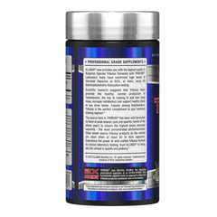 Close-up of ALLMAX TRIBX90 capsules for workouts and recovery support.