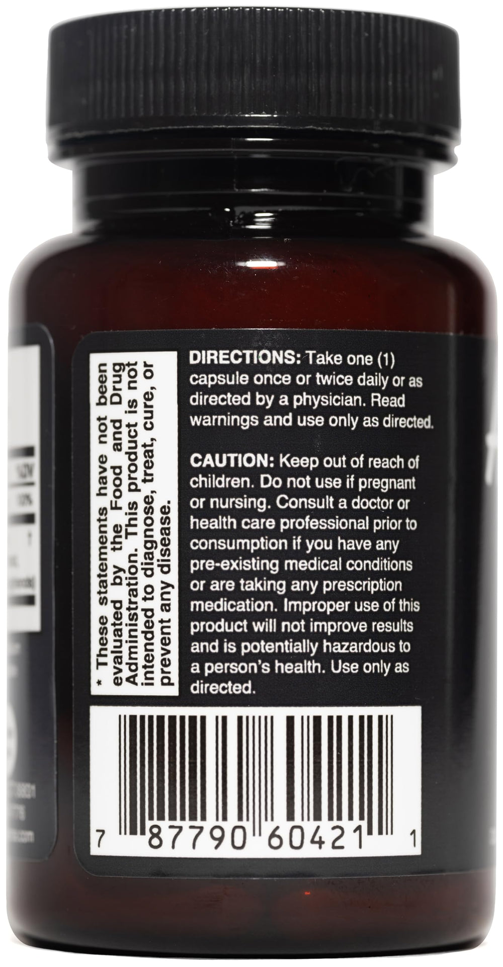 Allogard bottle closeup highlights the ingredients list for transparency.